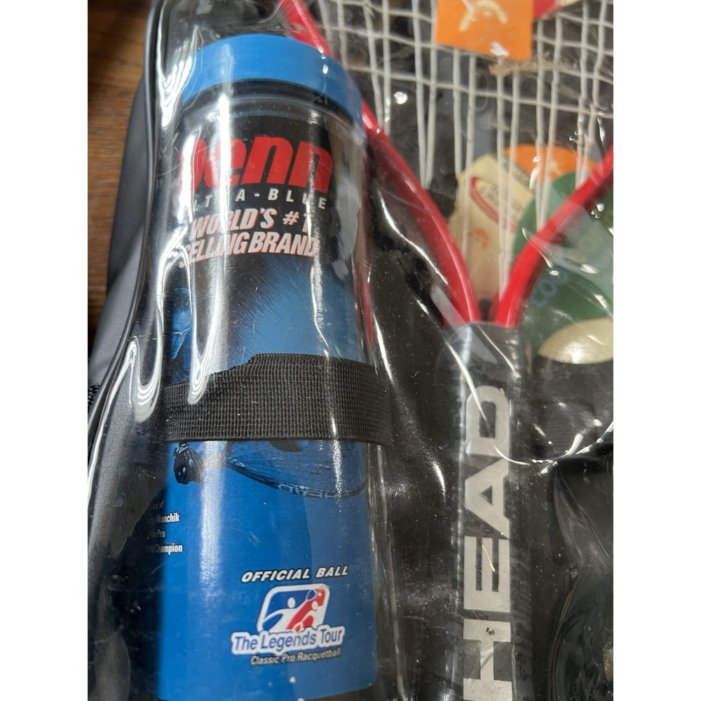 Head Titanium Technology Ti-Laser Racquetball Pack Racket 3 5/8 - Picture 7 of 8
